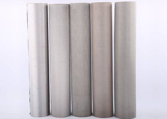 Plain Weave 1x1 Stainless Steel Mesh For Paper Dehydration