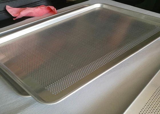 High Carrying Capacity Safe Rustproof 40x60cm Stainless Steel Wire Mesh Trays