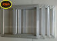 18-420 Mesh / Inch Silk Screen Aluminum Frame For Glass Printing Alkali Resistance