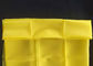 Yellow 77T Monofilament Polyester Mesh For Silk Screen Printing