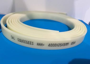 Polyester Silk Screen Squeegee Rubber Roll Green Color UV Resistance