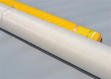 43T China High Quality 100% Polyester Filter Mesh Roll White Yellow Color
