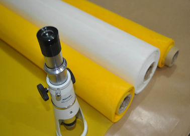 100% Polyester Screen Printing 280 Mesh Count Yellow Halftone Printing
