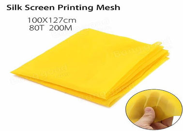145 Inch Monofilament Screen Printing Mesh With SGS / ISO 9001 Certificate