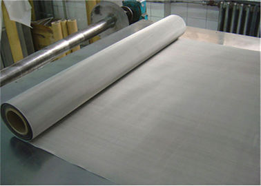 635 Mesh Roll Plain Weave SS 304 Wire Mesh , Stainless Mesh Screen For Printing