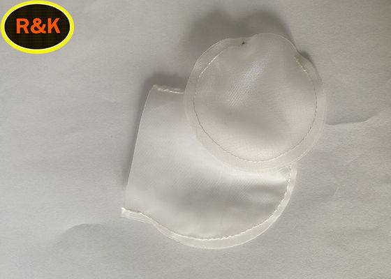 Micron Nylon Mesh Filter Bags High Tensile Strength 33-1500um Cosrrosion Resistant