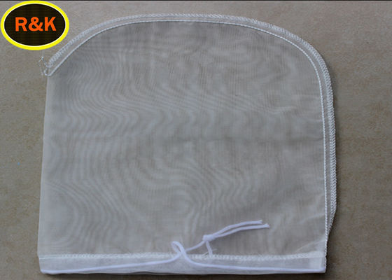 Retail Drawstring 100 150 200 Micron Food Nylon Mesh Filter Bags For Nut Milk