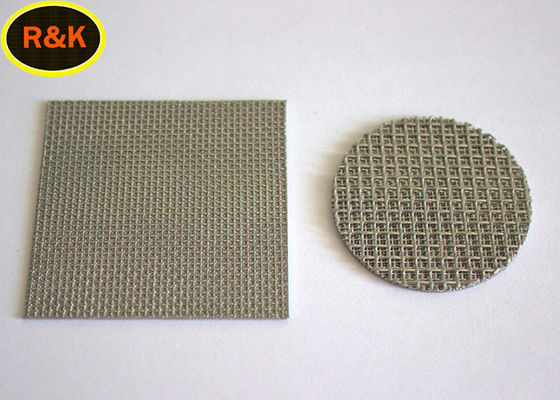 Porous Gauze Filter Mesh , Sintered Steel Filter High Filtration Capacity