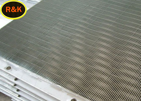 V Shape Wedge Wire Screen Easy Leak High Flexibility For Liquid / Solid Separation