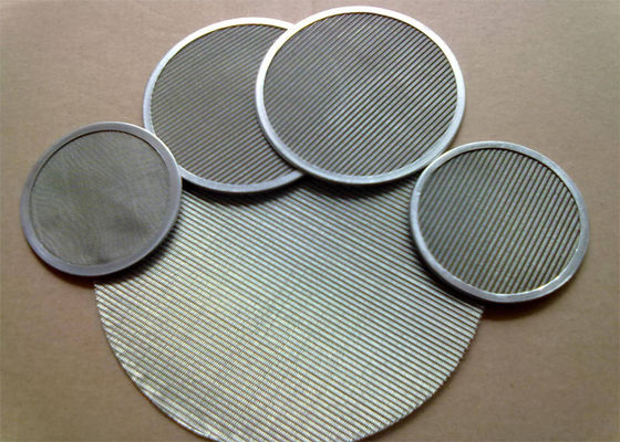 Polished Edging Round 316 Stainless Steel Mesh Filter Discs 10mm-500mm Diameter