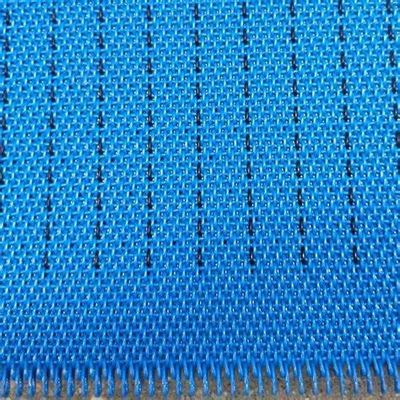 White Blue 16903 Sludge Dewatering Machine Polyester Mesh Conveyor Belt