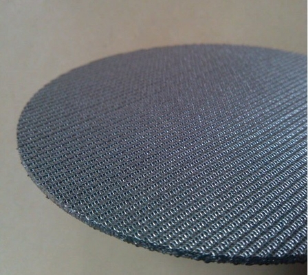 Sintered Stainless Steel Multilayer Wire Mesh Filter Disc High Filter Precision