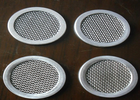 Multiple Shapes Stainless Steel Wire Mesh Round 10 Micron Filter Cloth Disc