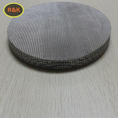 Liquid Mechanical Sintered Disc 20 30 40 Mm Diameter Wire Mesh Cutting