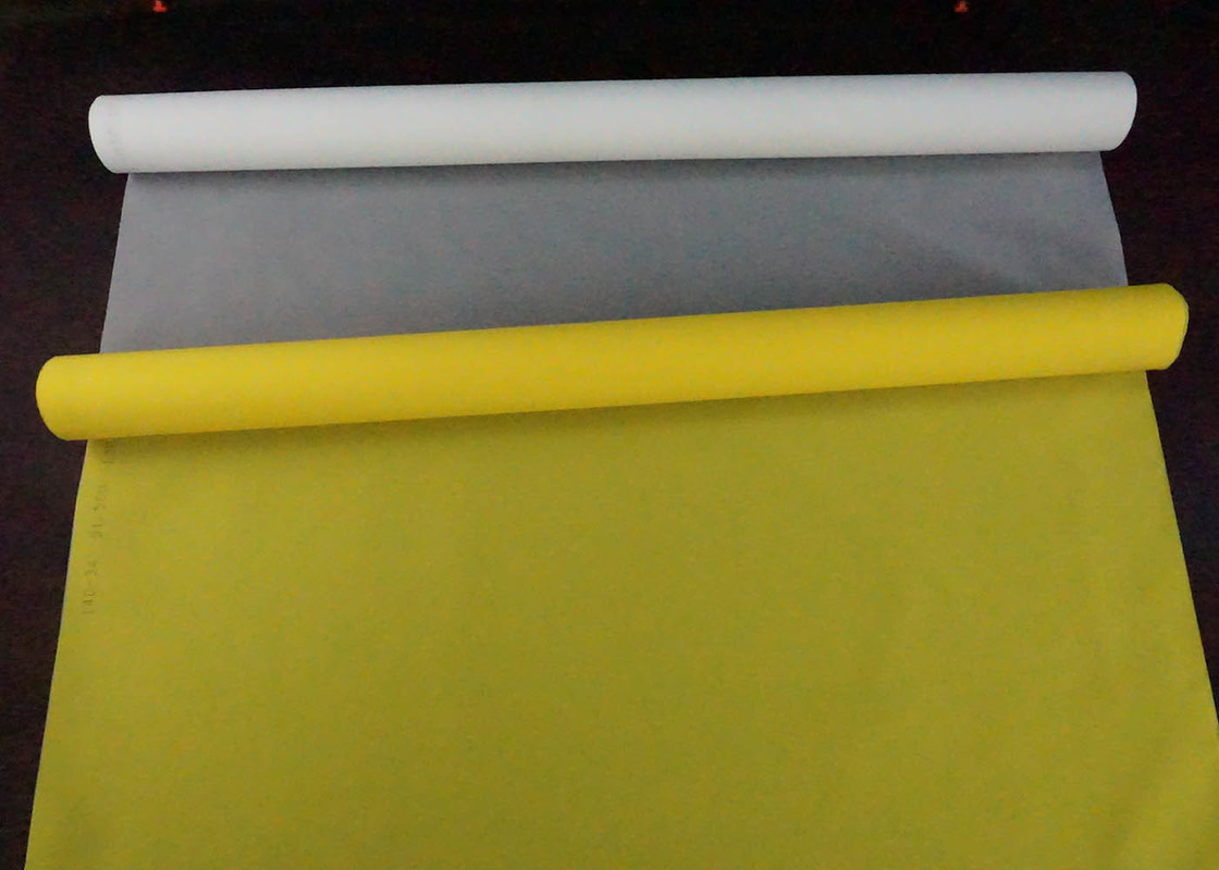 Plain Weave Screen Printing Mesh Material Silk Screen Mesh Roll White