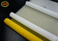 100% Polyester Nylon Monofilament Screen Printing Mesh White / Yellow / Red Color