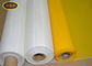 Monofilament Plain Weave Polyester Silk Screen Printing Mesh White Durable