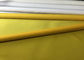 White / Yellow Color 110 Screen Printing Mesh Roll Plain Weave Style