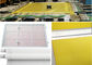 Yellow White Mesh Screen Material Monofilament Mesh Fabric 115cm Width