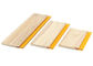 Aluninum / Wooden Screen Printing Marerial - Squeegee Blades Rubber For Printing Industry