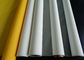 120 Mesh White / Yellow Polyester Printing Mesh / Bolting Cloth 100% Polyester Material