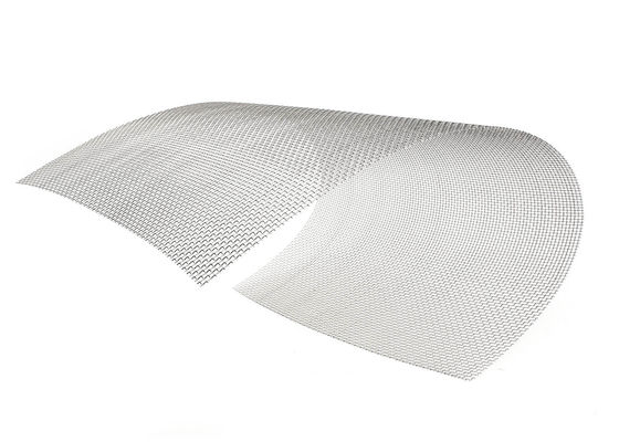 SUS 316  Plain Wave Stainless Steel Screen Wire Mesh Filters For Chmical Industry