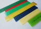 Yellow PU 75A 80A 90A Screen Printing Squeegee High Tolerance