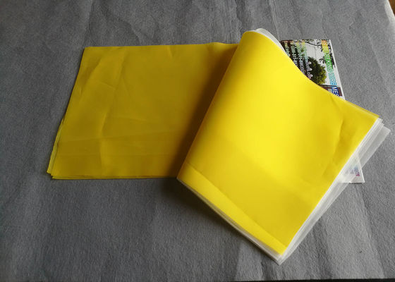 ISO High Tension Polyester 50m Silk Screen Printing Mesh For CD / DVD Printing