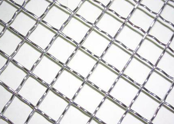 Durable Sand Sieve Crimped Wire Mesh Structure Firm For Mining Quarry