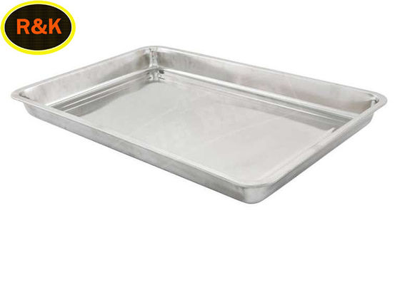 Reusable Bbq Serving Rectangular 304 Stainless Steel Wire Mesh Trays