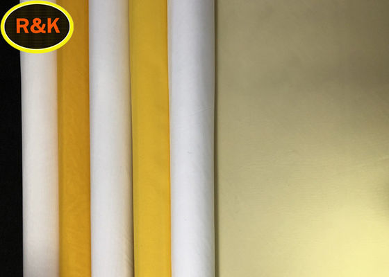 White Nylon Mesh Screen Plain / Twill Weave Type Acid Alkali Resistant