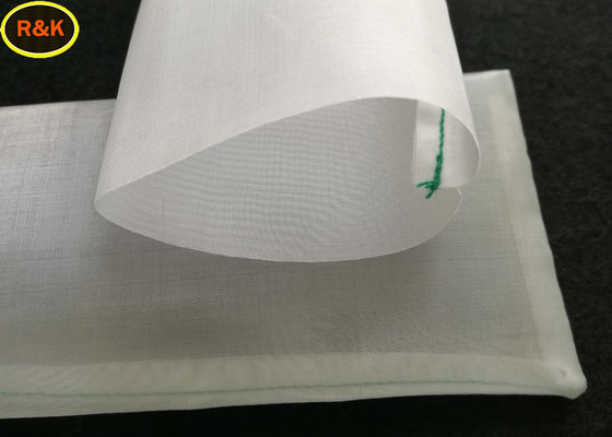 Unique 25 Micron Nylon Mesh Filter Bags White Color With Chemical Resistance