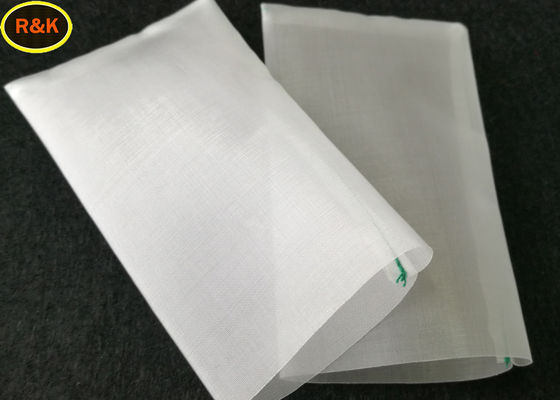 Green Stitching Nylon Filter Bag / Loose Tea Filter Bags For Honey Filter