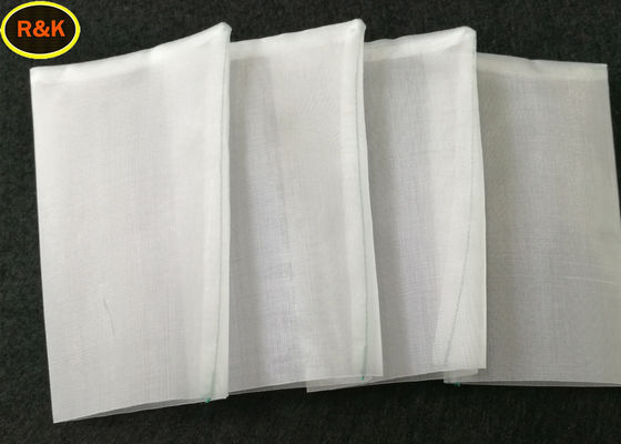 Ultrasonic Welding 140 160 240 Micron Nylon Filter Bag No Surface Treatment Firm And Tenacious