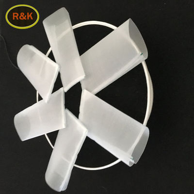 Ultrasonic Welding Nylon Filter Bag Pyramid Rosin Bags White Color With String