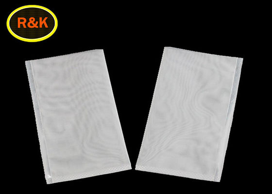 Recycling Plain Weave 100% Nylon Filter Bag 25 30 40 Microns Ultrasonic Welding Tech