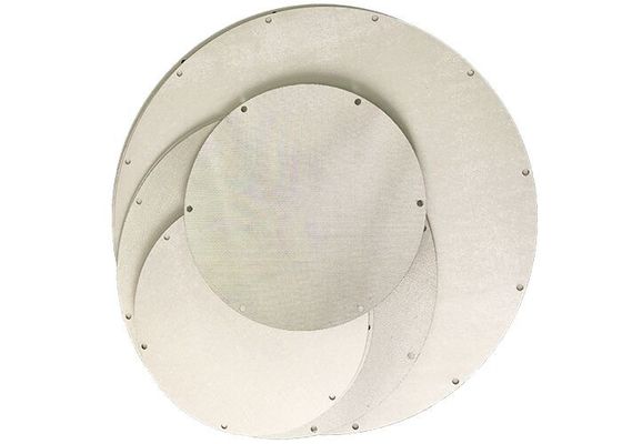 Customized Welded Sintered Filter Disc 20 / 100 / 500 Micron sieve disc