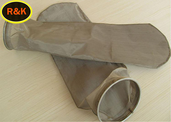 100 Mesh Food Grade Mesh Bags , Pocket Mesh Strainer Bag High Filtration Precision