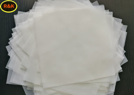 White Color Nylon Filter Mesh Process Filter Piece For Machine