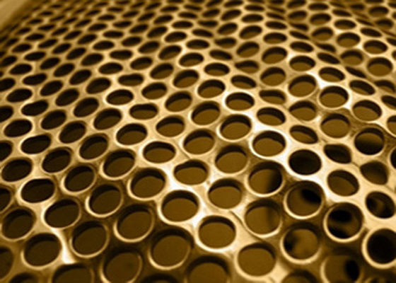 316 Round Hole 0.5m Stainless Steel Perforated Plate