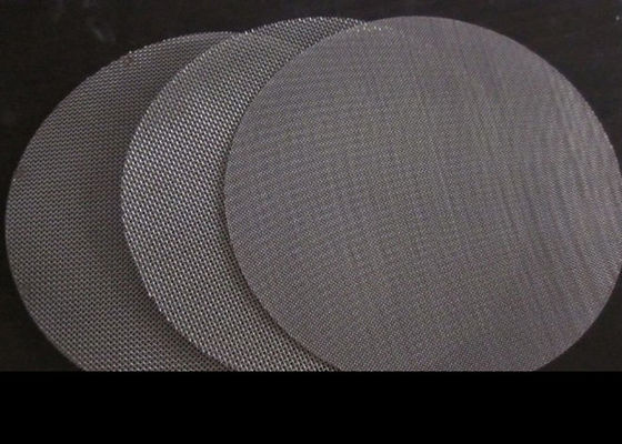 Ss304 Plain Weave Dutch Woven 200 300 Micron Wire Mesh Disc