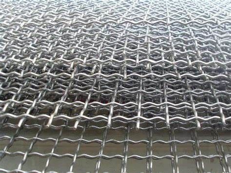 Cut Flexibility Alkali Resisting 14 Swg Crimped Wire Mesh