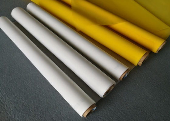 High Tension Polyester Screen Mesh Plain Weave Faster Tension Stability