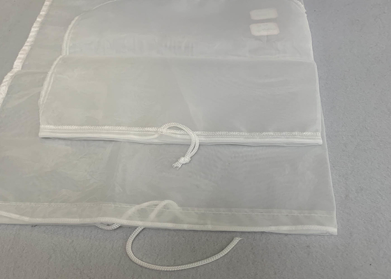 Large Size Cylindrical Round Top And Bottom Nylon Filter Mesh Bags Laundry Bags