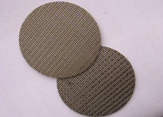 1.7mm Sintered Wire Mesh Filter Multilayer Round 316l Flameproof Sheet Coffee