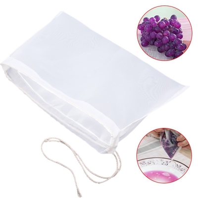 37 82 118 Micron Nut Milk Filter Bag Reinforce Double Stitching