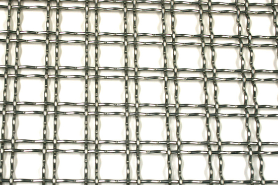 Hotel Restaurant Crimped Barbecue Wire Mesh Customized Corrosion Resistant