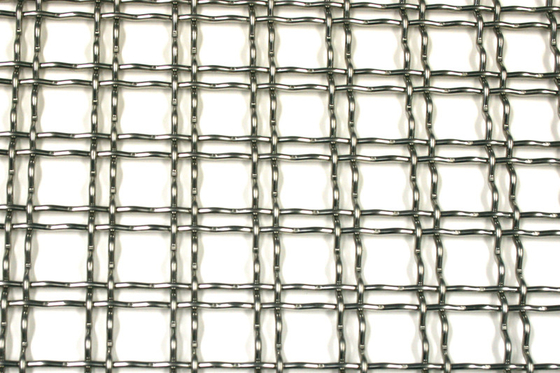 Hotel Restaurant Crimped Barbecue Wire Mesh Customized Corrosion Resistant