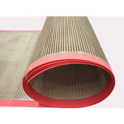  2*2mm Ptfe Mesh Belt Drying And Conveying Heat Resistant