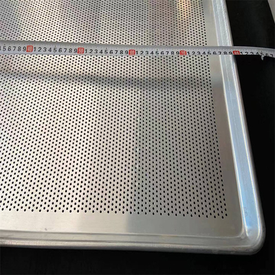 Surface Polishing Aluminum Alloy Tray 30*40cm 40*40cm Noodles Bread Baking